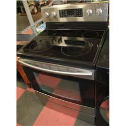 SAMSUNG 30" FLAT TOP RANGE WITH WARMING STATION