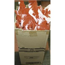 CASE OF CANADIAN FLAG CANDIES (4 BOXES OF 18 IN