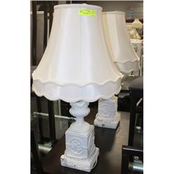 SET OF ANTIQUE STYLE VICTORIAN CHERUB LAMPS