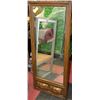 Image 1 : WOOD FRAMED HALLWAY MIRROR