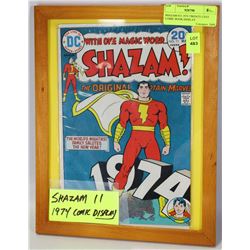 SHAZAM #11 1974 TWENTY CENT COMIC BOOK DISPLAY