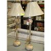 Image 1 : 2 BUFFET STYLE MATCHING LAMPS WITH SHADES