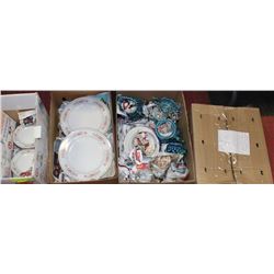 4 BOXES OF VARIOUS CHINA INCL ROYAL SEALY ,