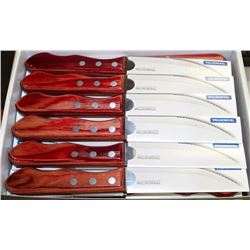 CASE OF 20 NEW TRAMONTINA HIGH CARBON ST STEEL