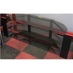HITACHI GLASS TV STAND FOR 60" TV