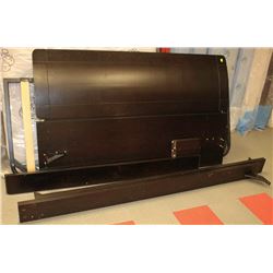 SHOWHOME QUEEN SIZE BEDFRAME UNASSEMBLED AS IS
