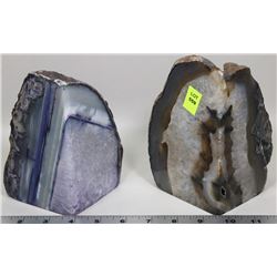 SHOWHOME PAIR OF QUARTZ BOOKENDS