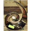 Image 1 : SHOWHOME CHROME SWIRL VASE