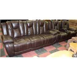 POWER RECLINING SOFA /LOVESEAT  SET WITH BLUETOOTH