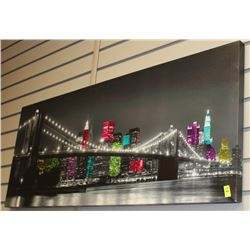 SHOWHOME NEW YORK COLOURIZED BLACK AND WHITE