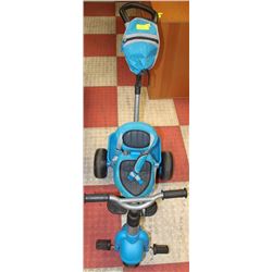 LITTLE TIKES TRICYCLE WITH PARENT CONTROL BAR
