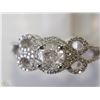 Image 1 : #46-14K WHITE GOLD DIAMOND (0.73CT) RING SIZE 7