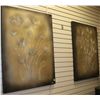 Image 1 : PAIR OF SHOWHOME FLORAL CANVAS ART PICTURES