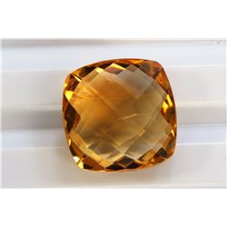 12.72ct Cushion Shape Citrine