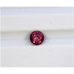 0.56ct Round Shape Pink Natural Ceylon Sapphire