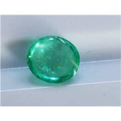 0.74ct Oval Shape COlumbiuan Emerald Cabochon