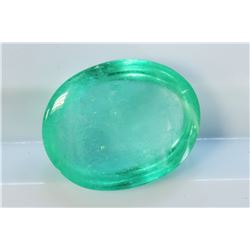 2.23ct Oval Shape COlumbian Emerald Cabochon