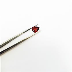 3.32ct Pear Cut Natural malaya garnet