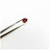 Image 1 : 3.32ct Pear Cut Natural malaya garnet