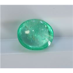 0.84ct Oval Shape COlumbiuan Emerald Cabochon