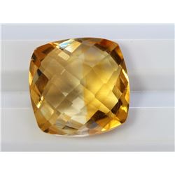 12.33ct Cushion Shape Citrine