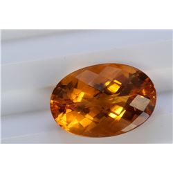 10.7ct Oval Shape mandarine Citrine