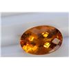 Image 1 : 10.7ct Oval Shape mandarine Citrine