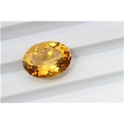 8.61ct Oval Shape Citrine