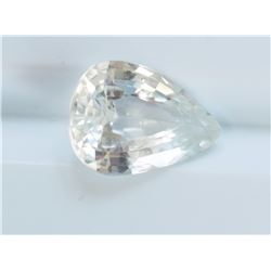 1.79ct Pear Shape Cut Ceylon White Sapphire