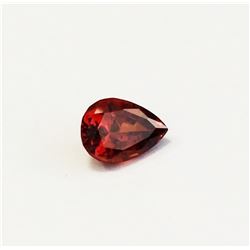 1.60ct Pear Shape Natural Malaya Garnet