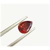 Image 2 : 1.60ct Pear Shape Natural Malaya Garnet