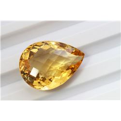 20.77ct Pear Shape Citrine