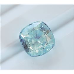 2.84ct Cushion Cut Aquamarine