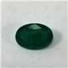 Image 1 : 0.88ct Oval Cut Emerald