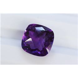 3.76ct Cushion Shape Amethyst