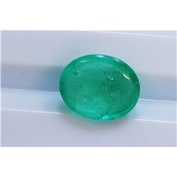 2.7  OvalShape COlumbiuan Emerald Cabochon