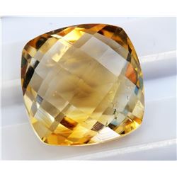 12.50ct Cushion Shape Citrine