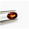 Image 1 : 1.03ct Oval Cut Natural malaya garnet