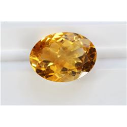 7.90ct Oval Shape Citrine