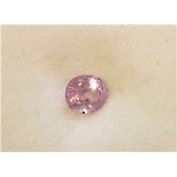 0.58ct Oval Shape Natural Ceylon Pink Sapphirt