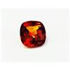 Image 1 : 2.30ct Cushion Cut Natural malaya garnet