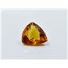 Image 1 : 10.03ct Trillion Shape mandarine Citrine