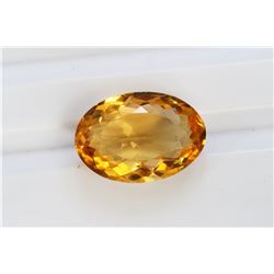 6.6ct Oval Shape Citrine