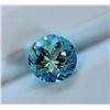 Image 1 : 0.77ct Round Cut Aquamarine