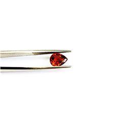 3.22ct pear \Cut Natural malaya garnet