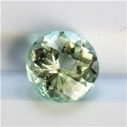 0.89ct Round Shape Copper Bearring Pariba Tourmaline