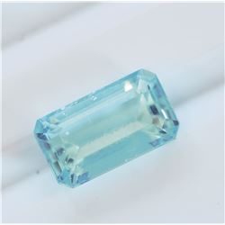 3.31ct Emerald Cut Aquamarine