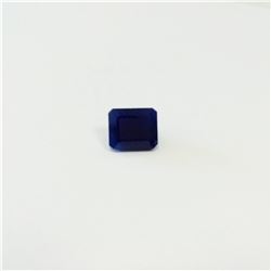 9.07ct Emerald Cut Natural Ceylon Blue Sapphire