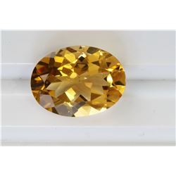 7.38ct Oval Shape Citrine