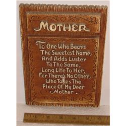 Mother - for wall - pour mur